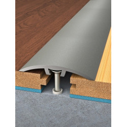 DOPRODEJ: 900x40 mm cm Přechodová lišta (profil) Stříbro