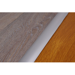 DOPRODEJ: 900x40 mm cm Přechodová lišta (profil) Stříbro