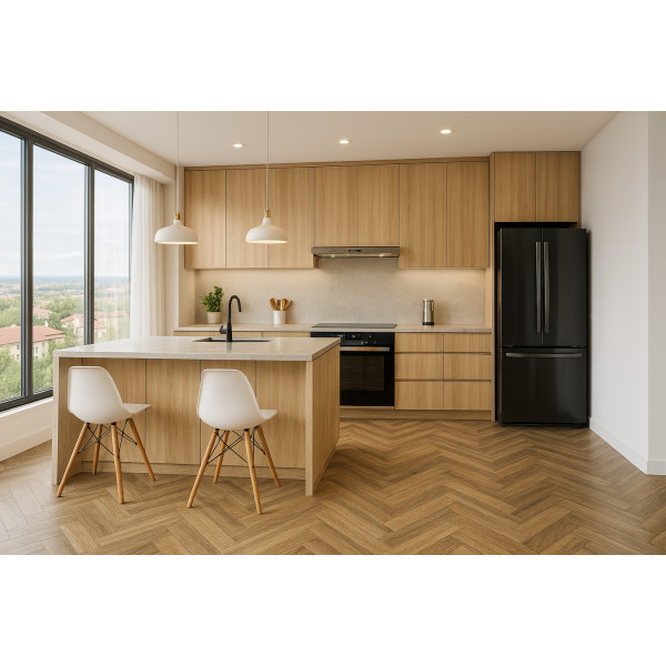 PVC podlaha - lino Blacktex Laurel Oak 669D  - dub