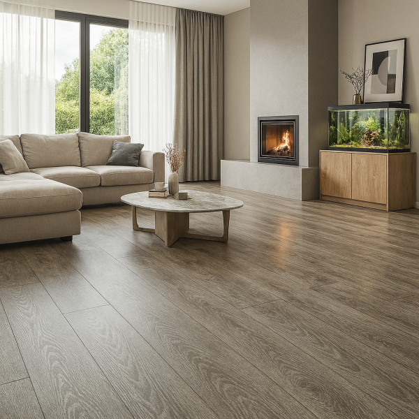 PVC podlaha - lino Blacktex Oakland 196L  - dub