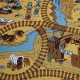 Dětský kusový koberec Western