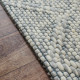 Kusový ručně tkaný koberec Woolen 4 Grey