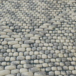 Kusový ručně tkaný koberec Woolen 4 Grey