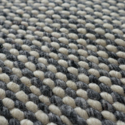 Kusový ručně tkaný koberec Woolen 2 Grey