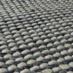 Kusový ručně tkaný koberec Woolen 2 Grey