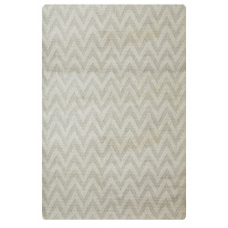 Kusový ručně tkaný koberec Woolen 5 White