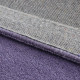 Ručně všívaný kusový koberec Asra wool purple