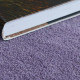Ručně všívaný kusový koberec Asra wool purple