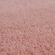 Ručně všívaný kusový koberec Asra wool starorůžová