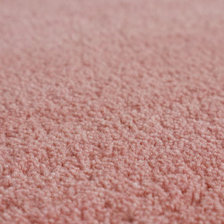 Ručně všívaný kusový koberec Asra wool starorůžová