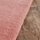 Ručně všívaný kusový koberec Asra wool starorůžová