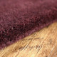 Ručně všívaný kusový koberec Asra wool tm. fialová
