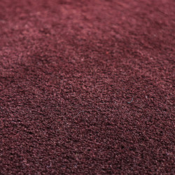 Ručně všívaný kusový koberec Asra wool tm. fialová