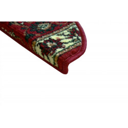 Nášlapy na schody Practica červený půlkruh, samolepící