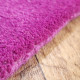 Ručně všívaný kusový koberec Asra wool lila