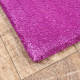 Ručně všívaný kusový koberec Asra wool lila