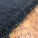 Ručně všívaný kusový koberec Asra wool černá