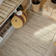 AKCE: 80x200 cm Běhoun Handloom 105962 Dhaka Grey Brown