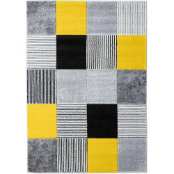 AKCE: 140x200 cm Kusový koberec Alora A1039 Yellow