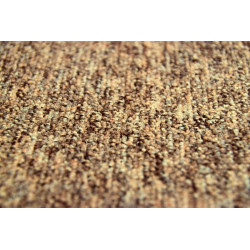 AKCE: 50x50 cm Kobercový čtverec Coral 58309 Bitumen hnědý 50 x 50 cm