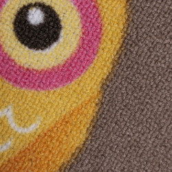 Dětský kusový koberec Little Owls čtverec