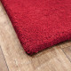 Ručně všívaný kusový koberec Asra wool červená