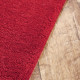Ručně všívaný kusový koberec Asra wool červená