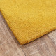 Ručně všívaný kusový koberec Asra wool hořčicová