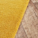 Ručně všívaný kusový koberec Asra wool hořčicová