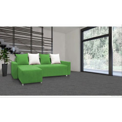 AKCE: 110x465 cm Metrážový koberec Dublin 145 šedý