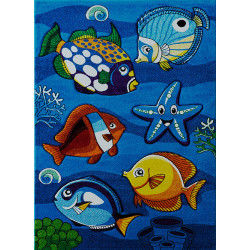 Dětský kusový koberec Smart Kids 22308 Blue