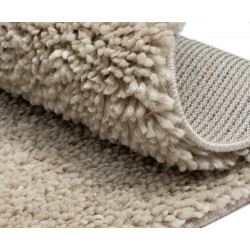 Kusový koberec My Shaggy beige kruh