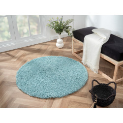 Kusový koberec My Shaggy hellblau kruh
