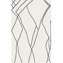 Kusový koberec Moroccan Magic weiß kruh