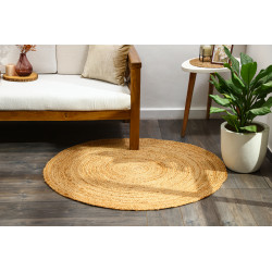 Kusový koberec Lola natur kruh
