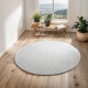 Kusový koberec Wooly Dreamscape naturweiß kruh