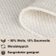 Kusový koberec Wooly Dreamscape naturweiß kruh