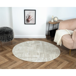 Kusový koberec My Circles CA60022 creme kruh