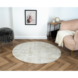 Kusový koberec My Favorite  CA60026 creme kruh