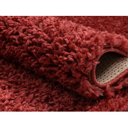 Kusový koberec My Shaggy weinrot