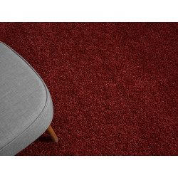 Kusový koberec My Shaggy weinrot