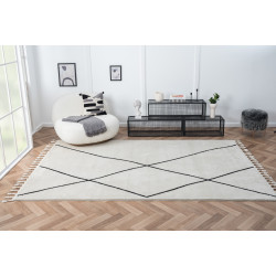 Kusový koberec Moroccan Oasis weiß