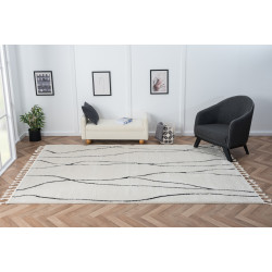 Kusový koberec Moroccan Serenity weiß