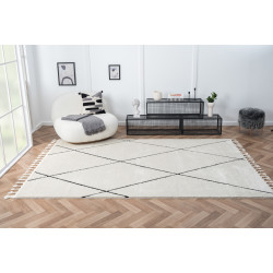 Kusový koberec Moroccan Charm weiß