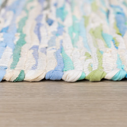 Kusový koberec Ashraf blau/grün Mix