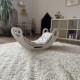 Kusový koberec Life Shaggy 1500 cream kruh