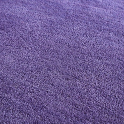 Ručně všívaný kusový koberec Asra wool fialová