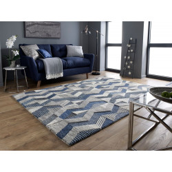 AKCE: 160x230 cm Kusový koberec Moda Asher Blue