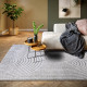 AKCE: 120x170 cm Kusový koberec New York 106205 Light Grey