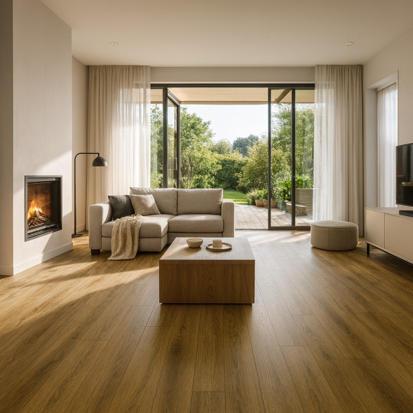 PVC podlaha - lino Quintex Gambel Oak 669D  - dub